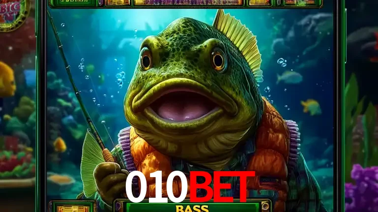 Personagem de peixe pescador do popular jogo de slot com tema de pescaria, uma das emocionantes opções de caça-níqueis para jogar e ganhar no cassino 010bet.